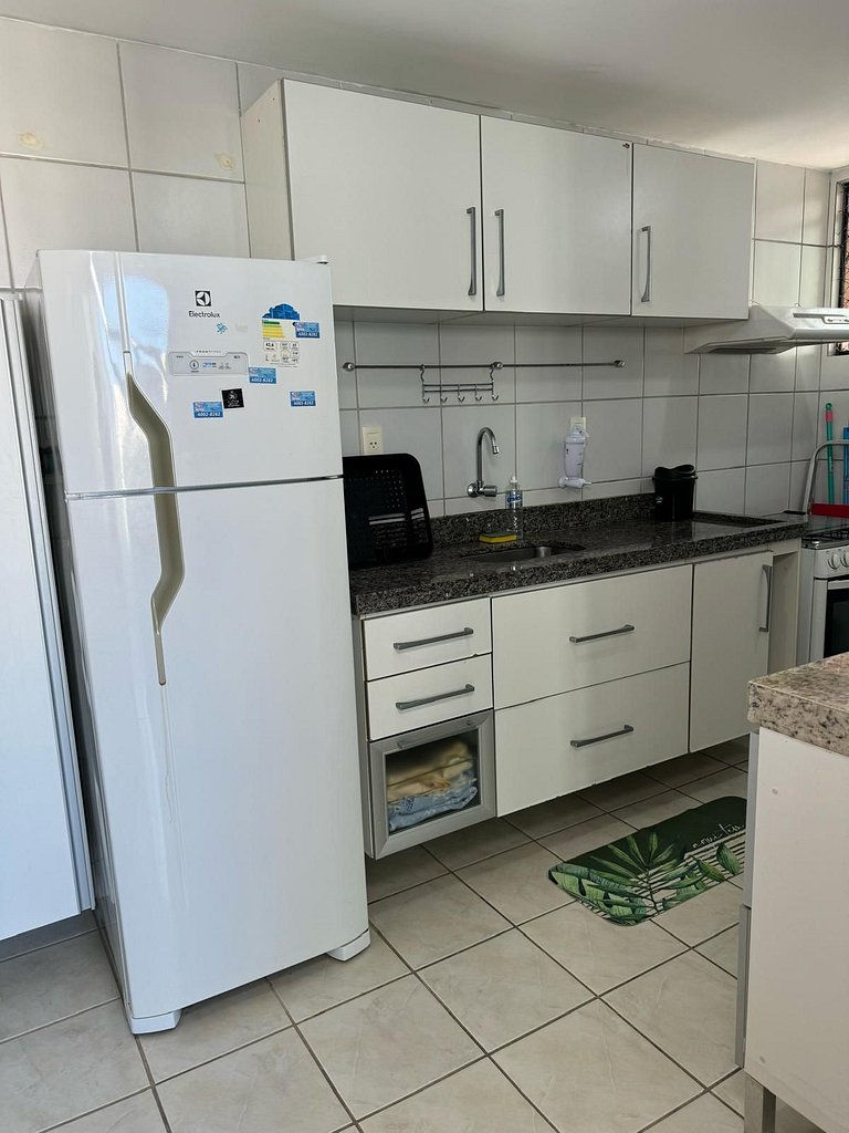 Apartamento em Tambaú – 2 Quartos, Conforto para 5 Pessoas,