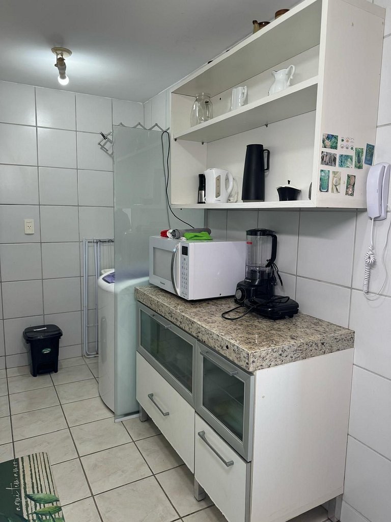Apartamento em Tambaú – 2 Quartos, Conforto para 5 Pessoas,
